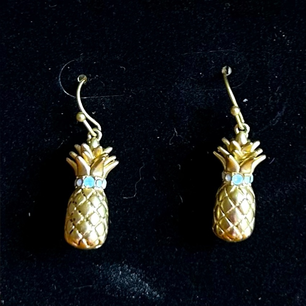 Spartina 449 Gold Pineapple Earrings